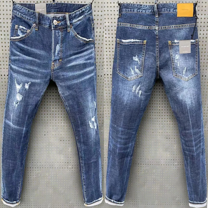 Men Skinny Stretch Black Jeans Luxury Brand Quality Men Classic Blue Denim Pants Men Street Slim Fit Ripped Jeans Size 28-38
Men Skinny Stretch Black Jeans Luxury Brand Quality Men Classic Blue Denim Pants Men Street Slim Fit Ripped Jeans Size 28-38