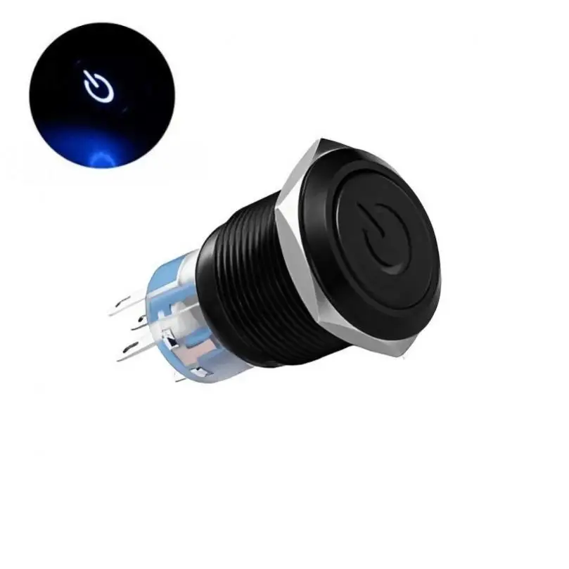 12V 19mm Universal Aluminium Alloy Car Engine Start Push Button Switch Ignition Starter for Car
12V 19mm Universal Aluminium Alloy Car Engine Start Push Button Switch Ignition Starter for Car