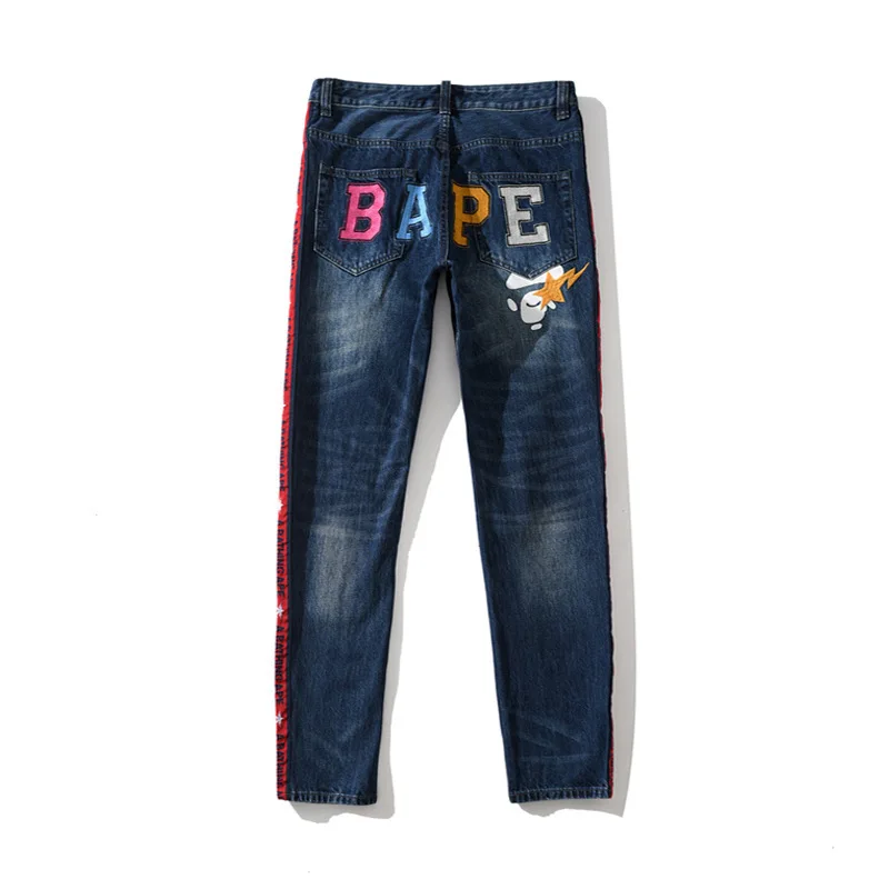 Новые мужские джинсы BEII & BAPE, женские длинные брюки, брюки для мальчиков, мужские брюки в стиле хип-хоп для пар, мужские спортивные брюки для д...
Новые мужские джинсы BEII & BAPE, женские длинные брюки, брюки для мальчиков, мужские брюки в стиле хип-хоп для пар, мужские спортивные брюки для д...