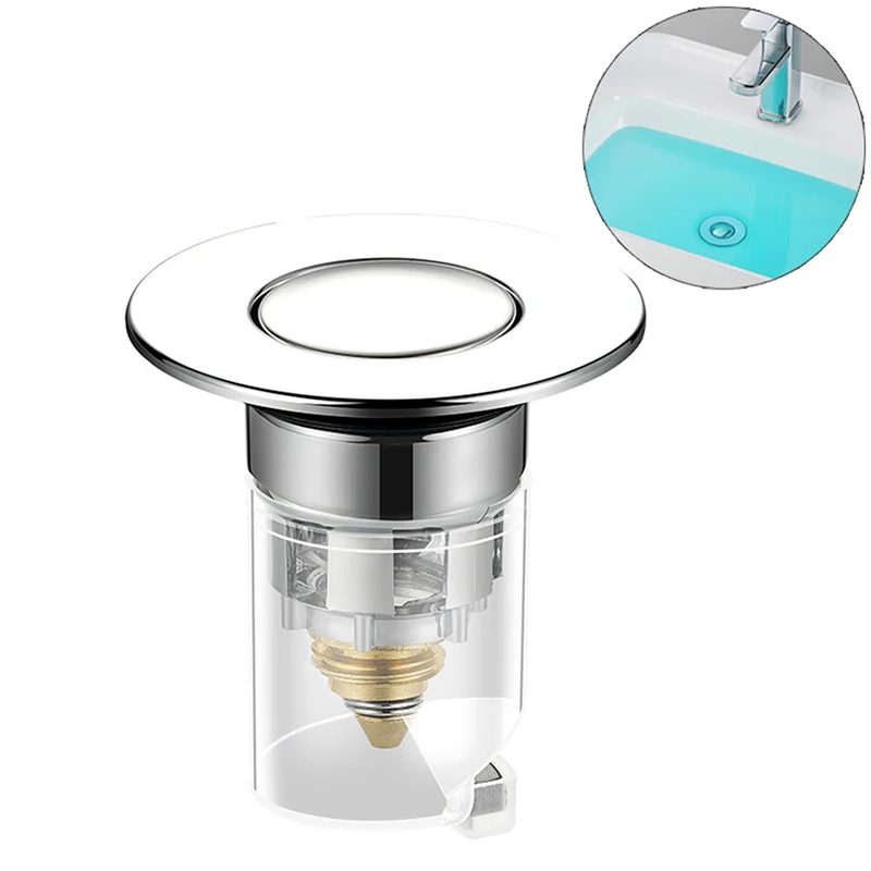 Wash Basin Leaking Plug Washbasin Basin Drainer Bouncing Core Press-type Deodorant Flip Plate for Kitchen Bathroom Supplies
Wash Basin Leaking Plug Washbasin Basin Drainer Bouncing Core Press-type Deodorant Flip Plate for Kitchen Bathroom Supplies