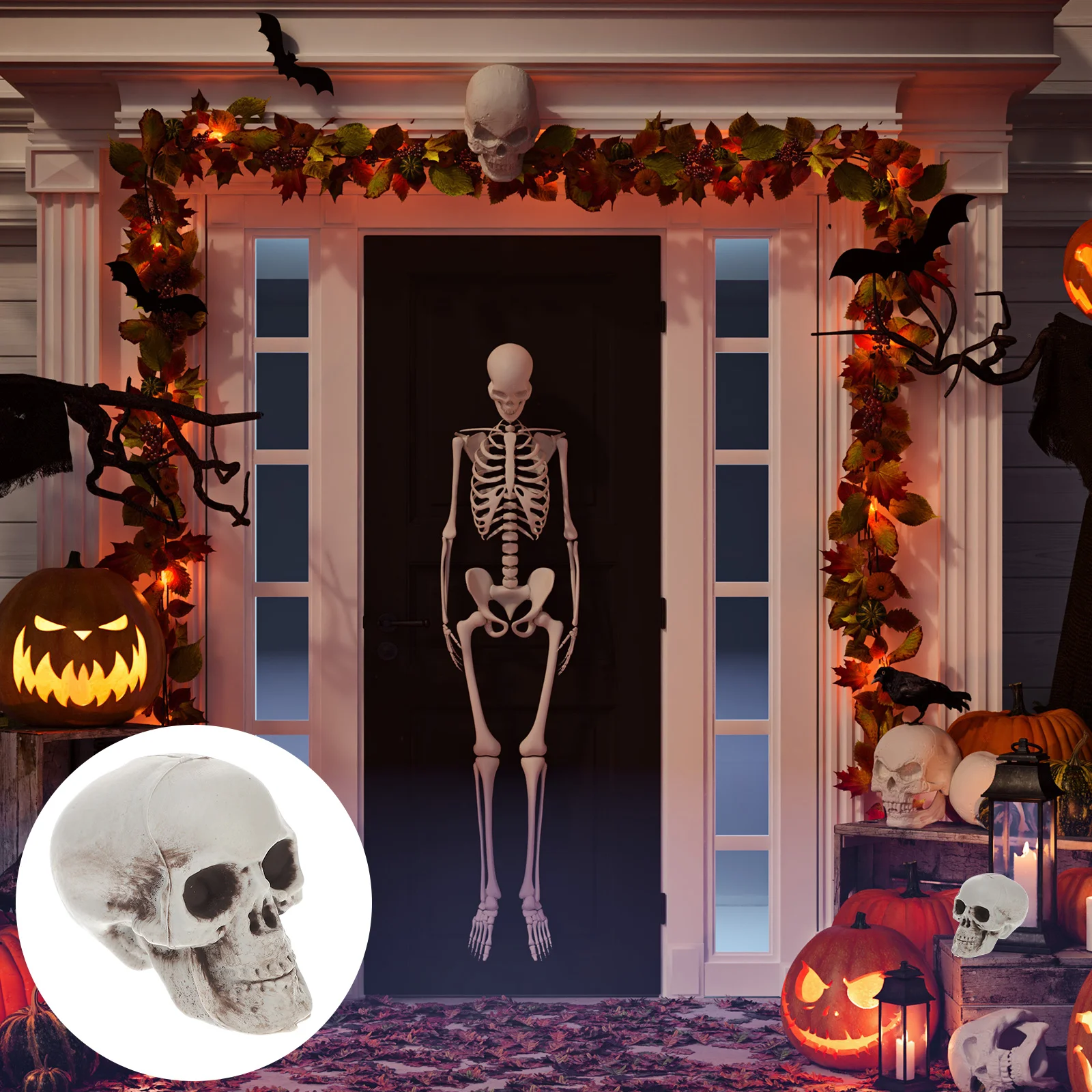 12 Pcs Simulation Model Halloween Small Head Props Decor Table Decoration Plastic Human
12 Pcs Simulation Model Halloween Small Head Props Decor Table Decoration Plastic Human