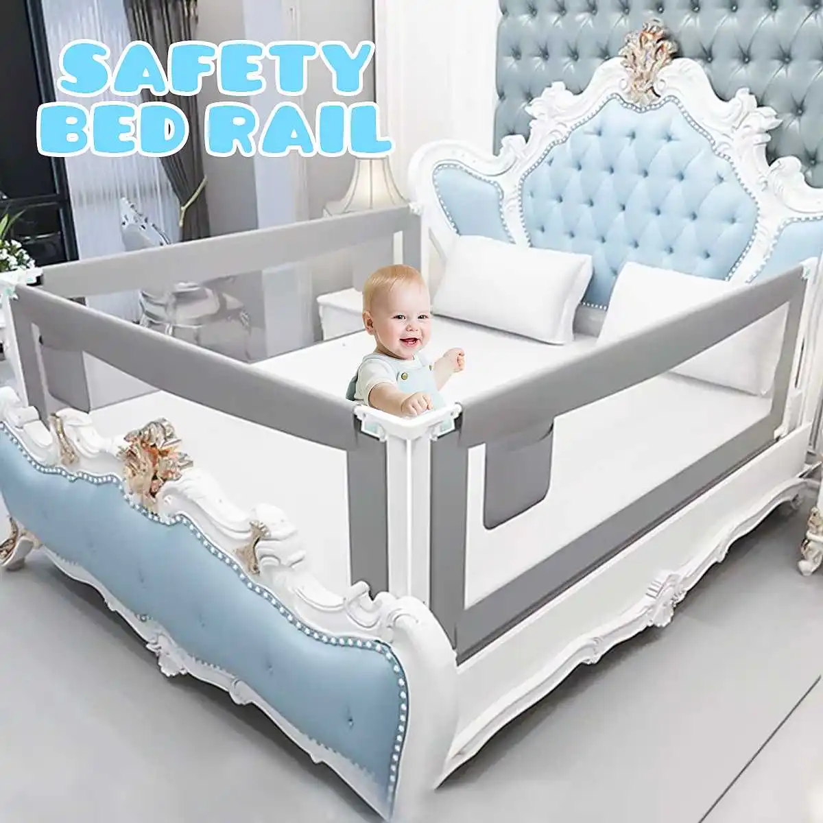 Baby Playpen Barrier Safty Playpen Baby Bed Guard Fence Child Barrier Beds Crib Rails Baby Bed Fence Safety Gate AU STOCK 200cm
Baby Playpen Barrier Safty Playpen Baby Bed Guard Fence Child Barrier Beds Crib Rails Baby Bed Fence Safety Gate AU STOCK 200cm