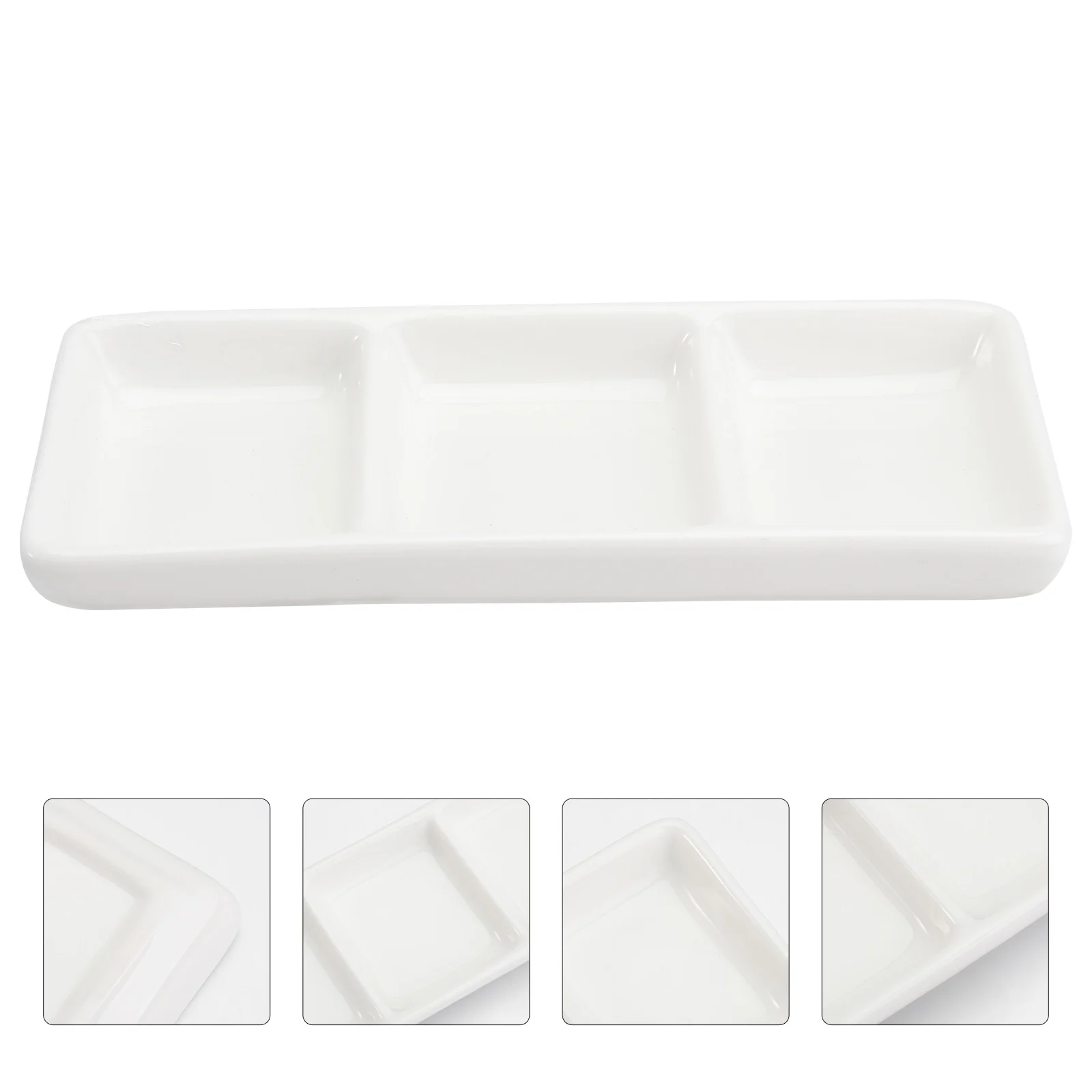 6 Inch Watercolor Appetizer Serving Tray Japanese Plates Ceramic Tray White Serving Platters Vinegar Dish Square Tray
6 Inch Watercolor Appetizer Serving Tray Japanese Plates Ceramic Tray White Serving Platters Vinegar Dish Square Tray