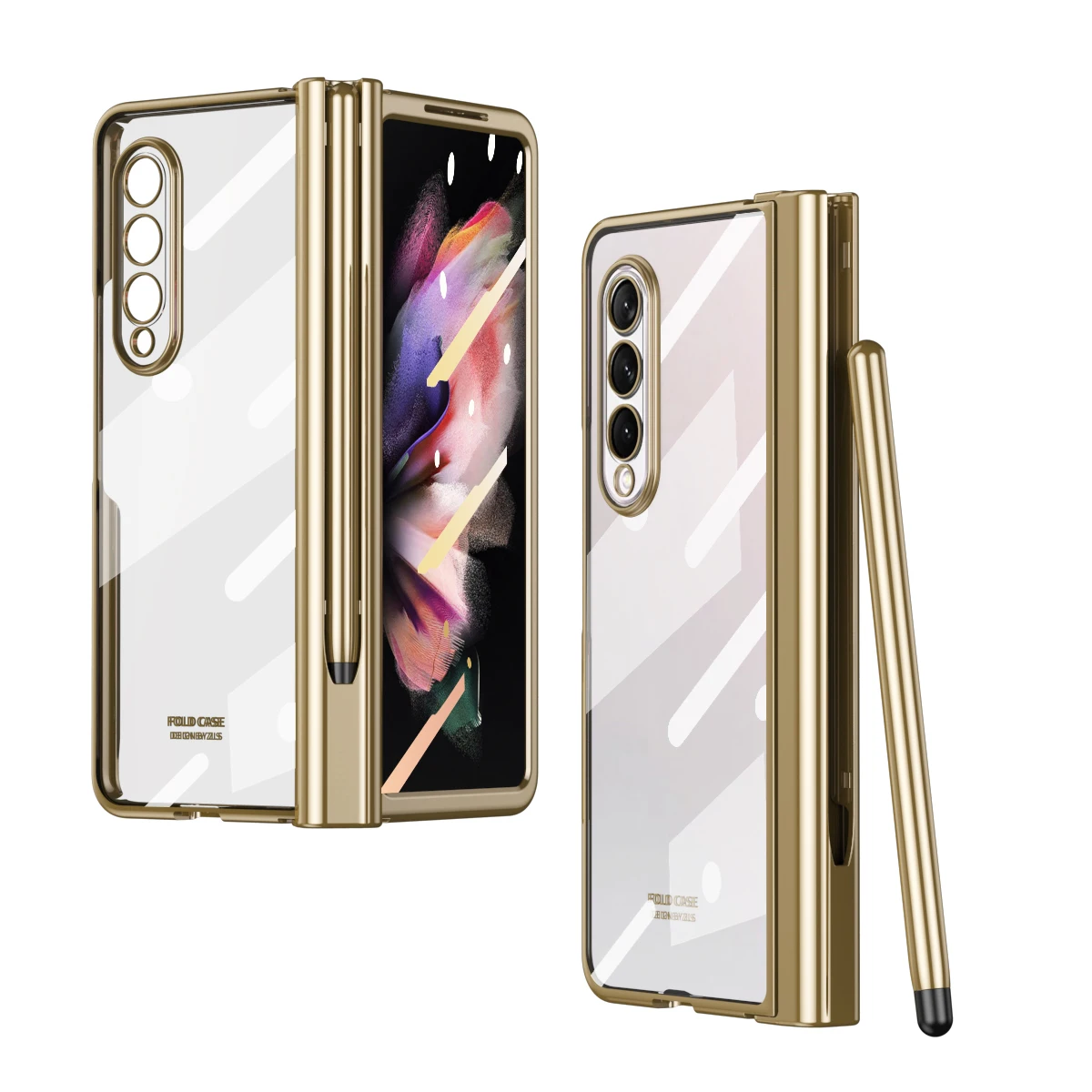 For Samsung Galaxy Z Fold 3 5G Case Clear Transparent Ultra Thin Camera Lens Full Protective Shockproof Fold3 Front Back Cover
For Samsung Galaxy Z Fold 3 5G Case Clear Transparent Ultra Thin Camera Lens Full Protective Shockproof Fold3 Front Back Cover