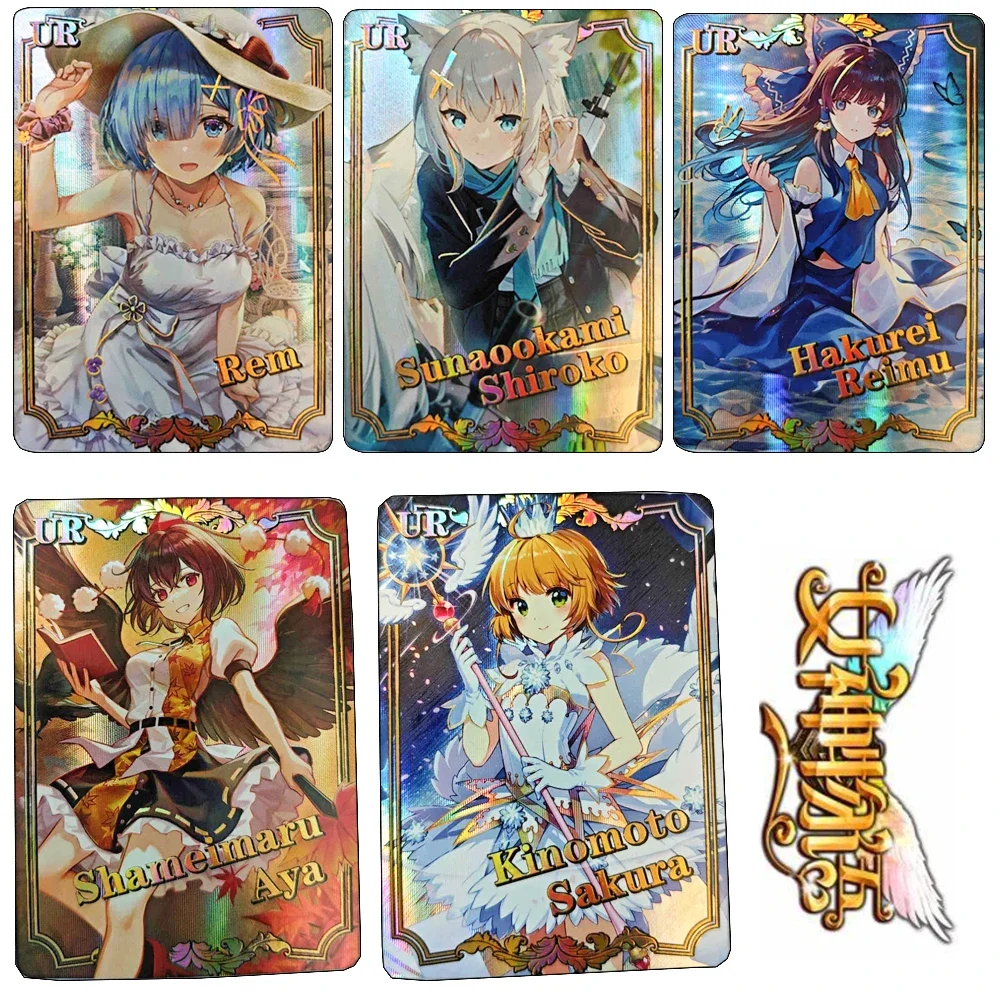 История богини UR 2M13 rem hakurei reimu kinomoto sakura yuki miku Преломление блестящая бронзовая