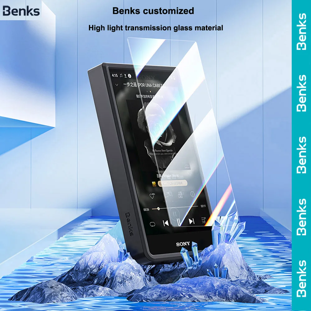 Benks Tempered Glass Film Screen Protector for Sony Walkman NW-ZX700 NW-ZX706 NW-ZX707
Benks Tempered Glass Film Screen Protector for Sony Walkman NW-ZX700 NW-ZX706 NW-ZX707