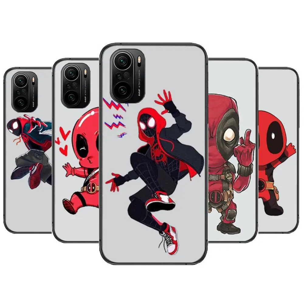 Deadpool Spider-Man Phone Case For xiaomi redmi POCO F1 F2 F3 X3 Pro M3 9C 10T Lite NFC Black Cover Silicone Back Prett mi 10 ul
Deadpool Spider-Man Phone Case For xiaomi redmi POCO F1 F2 F3 X3 Pro M3 9C 10T Lite NFC Black Cover Silicone Back Prett mi 10 ul