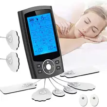 36 Modes TENS Electric Muscle Stimulator EMS Acupuncture Moxibustion Relaxation Digital Electronic Pulse Meridians Physiotherapy
