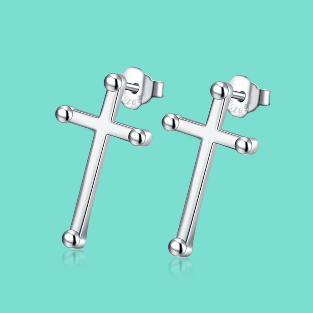 Серьги-гвоздики унисекс из серебра 925 пробы, в минималистичном стиле, в форме Креста, гипоаллергенные серьги, готические панковские бриллиа...
Серьги-гвоздики унисекс из серебра 925 пробы, в минималистичном стиле, в форме Креста, гипоаллергенные серьги, готические панковские бриллиа...