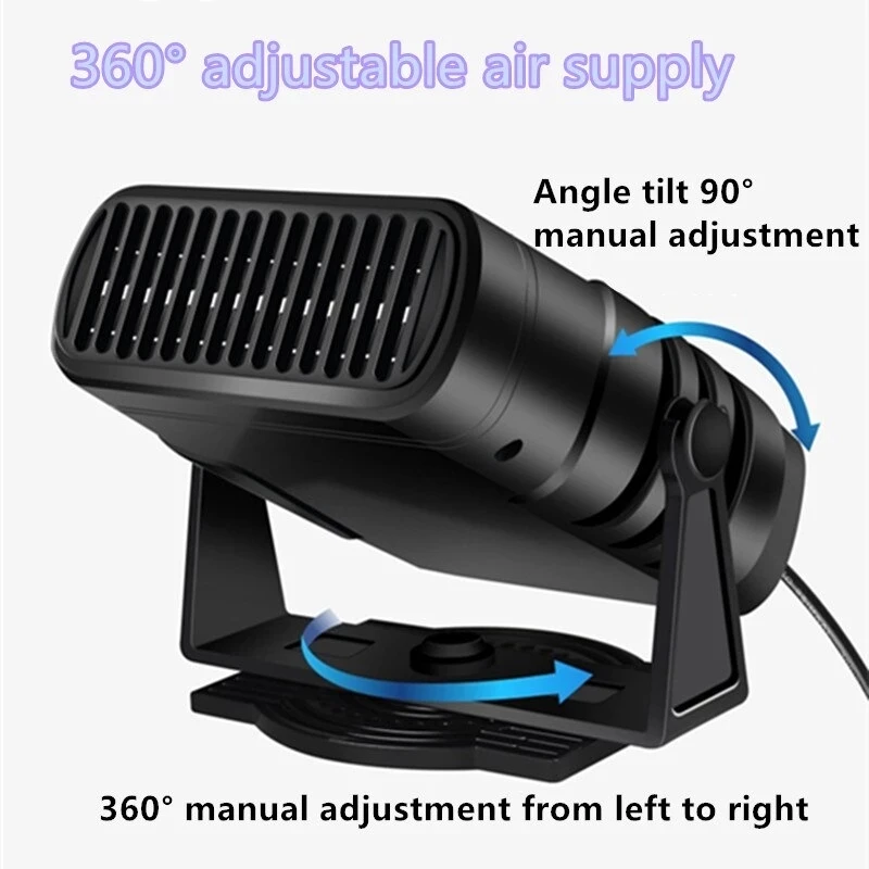 12V/24V Portable Car Heater Car Defroste Electric Cooling Heating Fan 4 IN 1 Electric Dryer Windshield Defogging Demister
12V/24V Portable Car Heater Car Defroste Electric Cooling Heating Fan 4 IN 1 Electric Dryer Windshield Defogging Demister