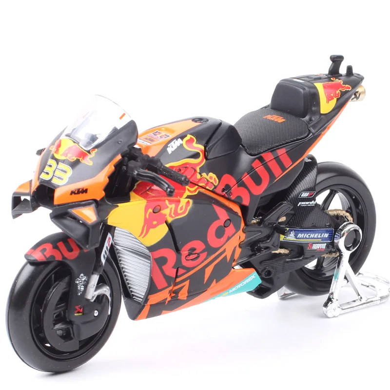 Maisto 1/18 Scale 2021 RC16 Racing Redbull #33 rad Binder #88 Miguel Oliveira Motorcycle Diecast Model Toy Bike Souvenir Kids
Maisto 1/18 Scale 2021 RC16 Racing Redbull #33 rad Binder #88 Miguel Oliveira Motorcycle Diecast Model Toy Bike Souvenir Kids