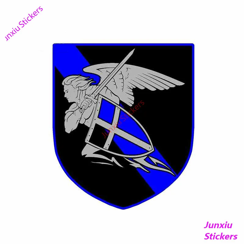 Saint Michael Blue Line Police Shield Law Enforcement Olorful Car Stickers and Decorative for Helmet RV VAN Decoration KK13*11cm
Saint Michael Blue Line Police Shield Law Enforcement Olorful Car Stickers and Decorative for Helmet RV VAN Decoration KK13*11cm