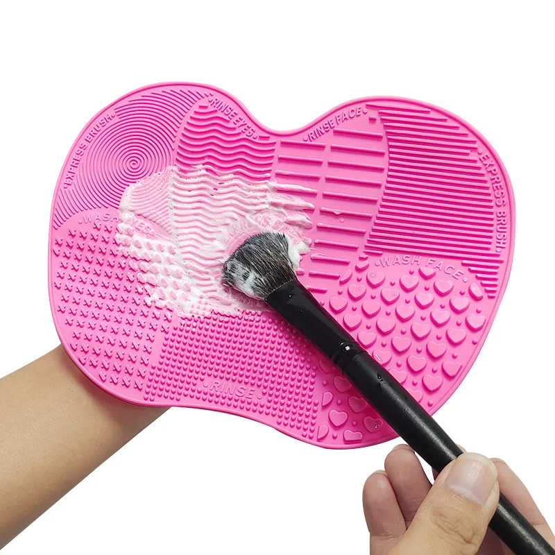 Silicone Makeup Brush Cleaner Pad Make Up Washing Brush Gel Cleaning Mat Cosmetic Brush Cleaning Makeup Brush Scrubber Board
Silicone Makeup Brush Cleaner Pad Make Up Washing Brush Gel Cleaning Mat Cosmetic Brush Cleaning Makeup Brush Scrubber Board