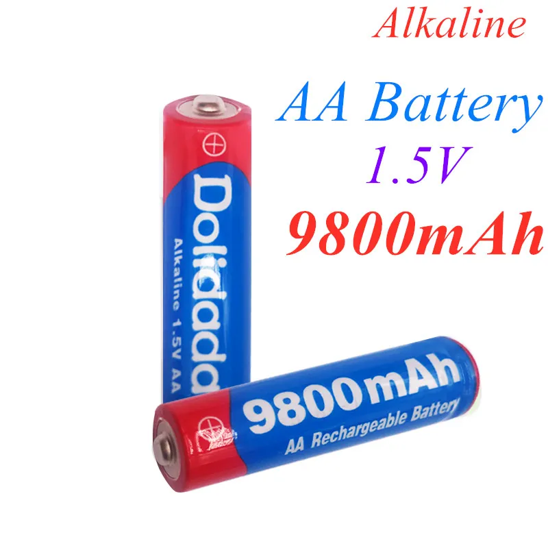 4-20PCS New Brand AA 9800mAh rechargeable battery 1.5V New Alkaline Rechargeable batery for led light toy mp3
4-20PCS New Brand AA 9800mAh rechargeable battery 1.5V New Alkaline Rechargeable batery for led light toy mp3