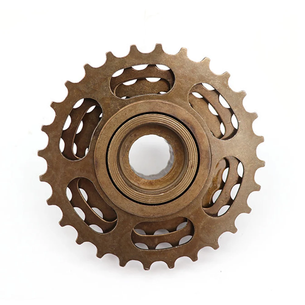 13/14-28T Screw On Freewheel 6/7/8 Speed Bike Brown Easy Assembly High-carbon Steel Screw On Freewheel Brand New
13/14-28T Screw On Freewheel 6/7/8 Speed Bike Brown Easy Assembly High-carbon Steel Screw On Freewheel Brand New