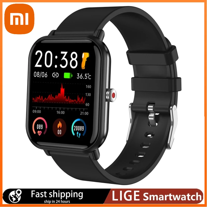 XIAO MI New Smart Watch Men Full Touch Screen Sport Fitness Watch IP67 Waterproof Bluetooth For Android ios smartwatch Women
XIAO MI New Smart Watch Men Full Touch Screen Sport Fitness Watch IP67 Waterproof Bluetooth For Android ios smartwatch Women