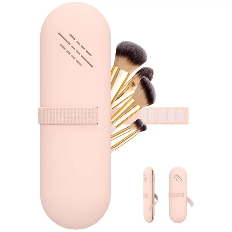 Makeup Brush Holder Bag Strap Design Small Makeup Bag For Purse Silicone Soft And Sleek Makeup Tools Organizer For Travel
Makeup Brush Holder Bag Strap Design Small Makeup Bag For Purse Silicone Soft And Sleek Makeup Tools Organizer For Travel