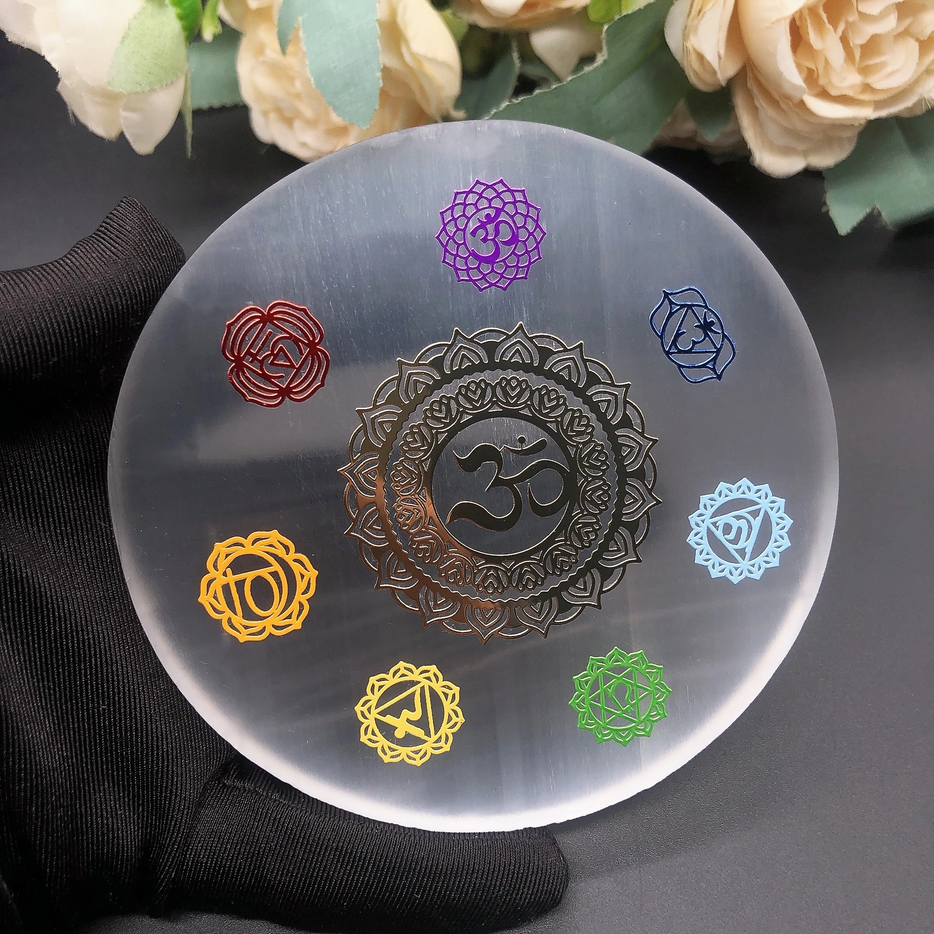 Селенит пластина 10 см
Селенит пластина 10 см