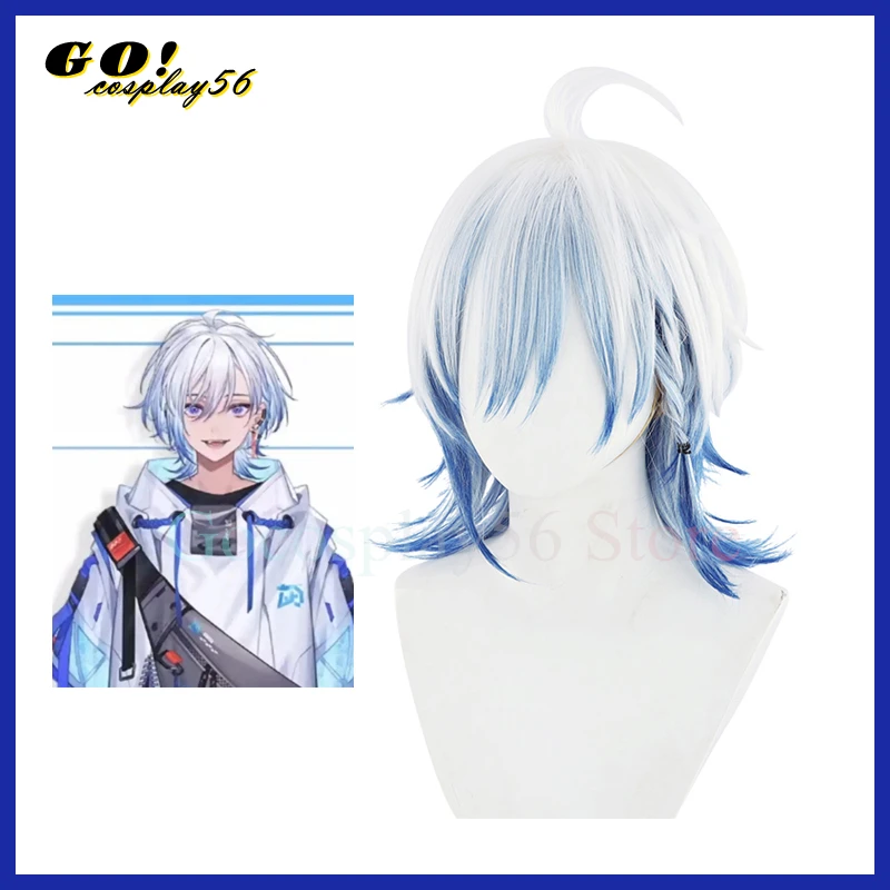 VTuber Neo-Porte NaYuta Cosplay Wig Youtuber Short Mullet Mixed White Blue Straight Heat Resistant Hair Virtual Idol Headwear
VTuber Neo-Porte NaYuta Cosplay Wig Youtuber Short Mullet Mixed White Blue Straight Heat Resistant Hair Virtual Idol Headwear