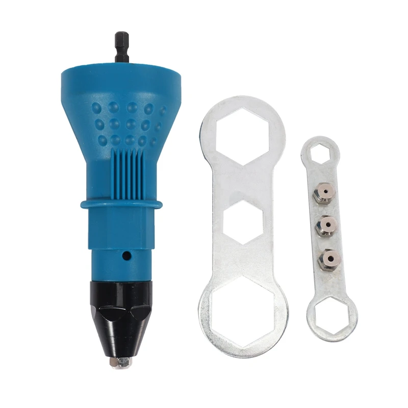Electric Rivet Nut Riveting Tool Cordless Riveting Drill Adaptor Insert Nut Tool Multifunction Nail Auto Rivet
Electric Rivet Nut Riveting Tool Cordless Riveting Drill Adaptor Insert Nut Tool Multifunction Nail Auto Rivet