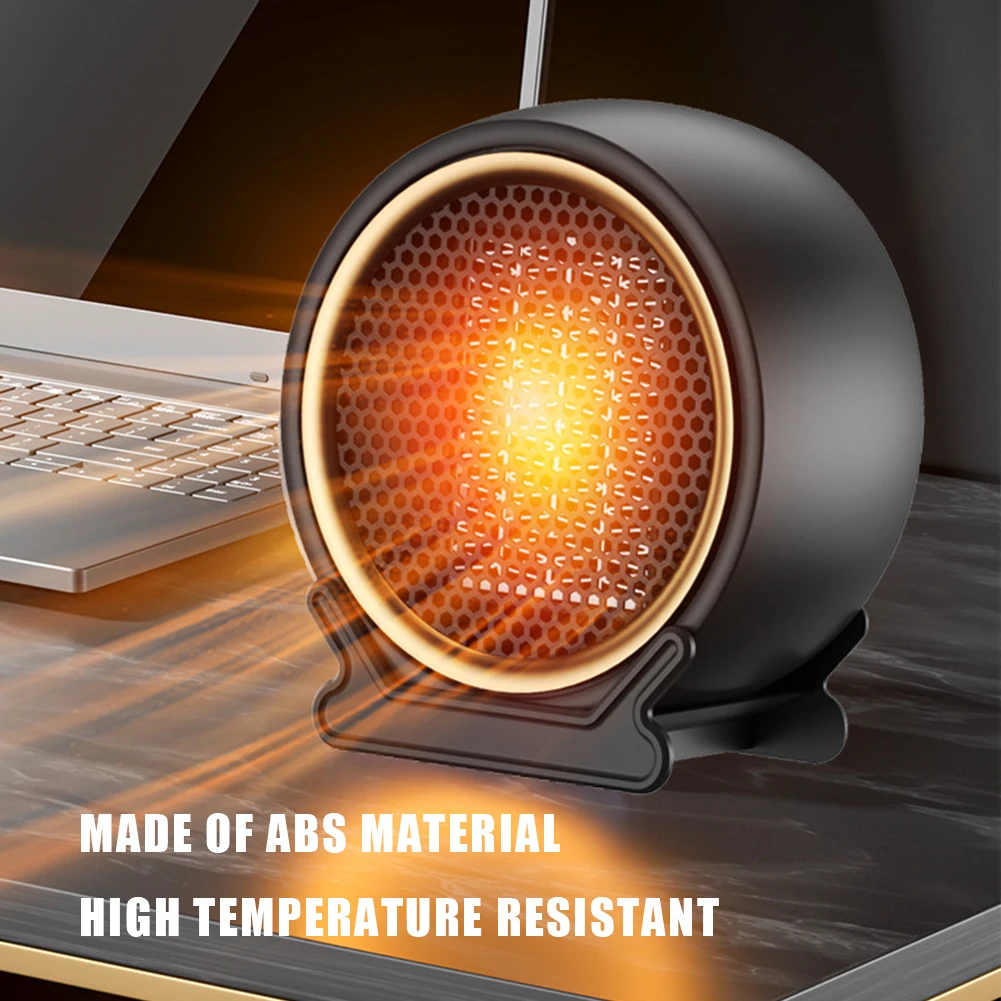 

1200W Desktop Warm Air Heater PTC Fast Heating Heating Stove 2-speed Household Radiator Quiet for Office Room Desk Indoor Use