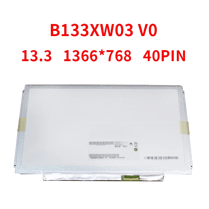 Новый глянцевый светодиодный ЖК-экран 13,3 дюйма B133XW03 V0 1366x768 HD 40PIN
Новый глянцевый светодиодный ЖК-экран 13,3 дюйма B133XW03 V0 1366x768 HD 40PIN