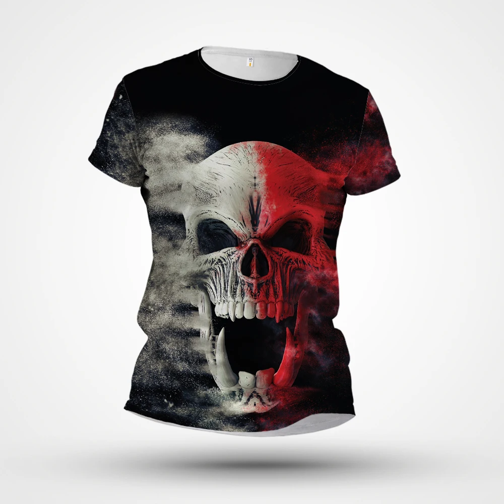 Summer 2023 New Children's T-shirt 3D Digital Print Scary Loose Men's Short Sleeve Comfortable Top Round Neck
Summer 2023 New Children's T-shirt 3D Digital Print Scary Loose Men's Short Sleeve Comfortable Top Round Neck