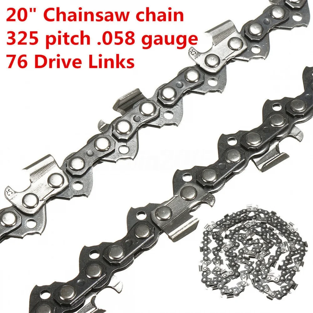 1pc 20 Inch 76 DL Links Replacement Chainsaw Saw Mill Ripping ChainFor Origen Steele 52/58 Cutting Lumber
1pc 20 Inch 76 DL Links Replacement Chainsaw Saw Mill Ripping ChainFor Origen Steele 52/58 Cutting Lumber