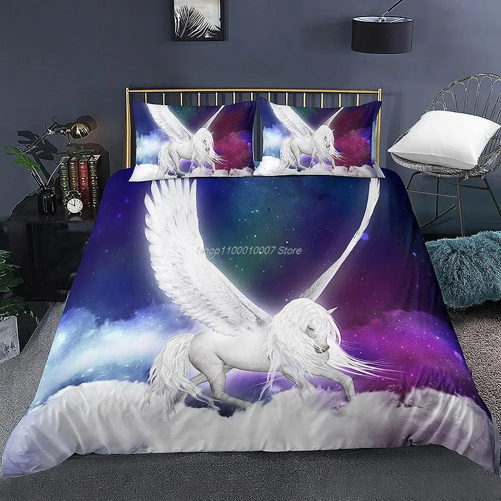 3d Print Horse Bedding Set Unicorn Pattern Duvet Cover Queen Size Comforter Set For Kids Soft Quilt Cover Bed Set Home Textile
3d Print Horse Bedding Set Unicorn Pattern Duvet Cover Queen Size Comforter Set For Kids Soft Quilt Cover Bed Set Home Textile