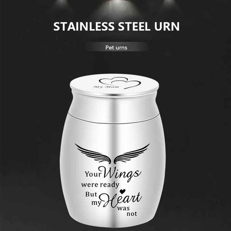 Stainless Steel Pet Ash Urns Casket Funeral Urn Columbarium Dog Cremation Memorial Coffin Cat Ashes Box Dog Funeral Accessories
Stainless Steel Pet Ash Urns Casket Funeral Urn Columbarium Dog Cremation Memorial Coffin Cat Ashes Box Dog Funeral Accessories