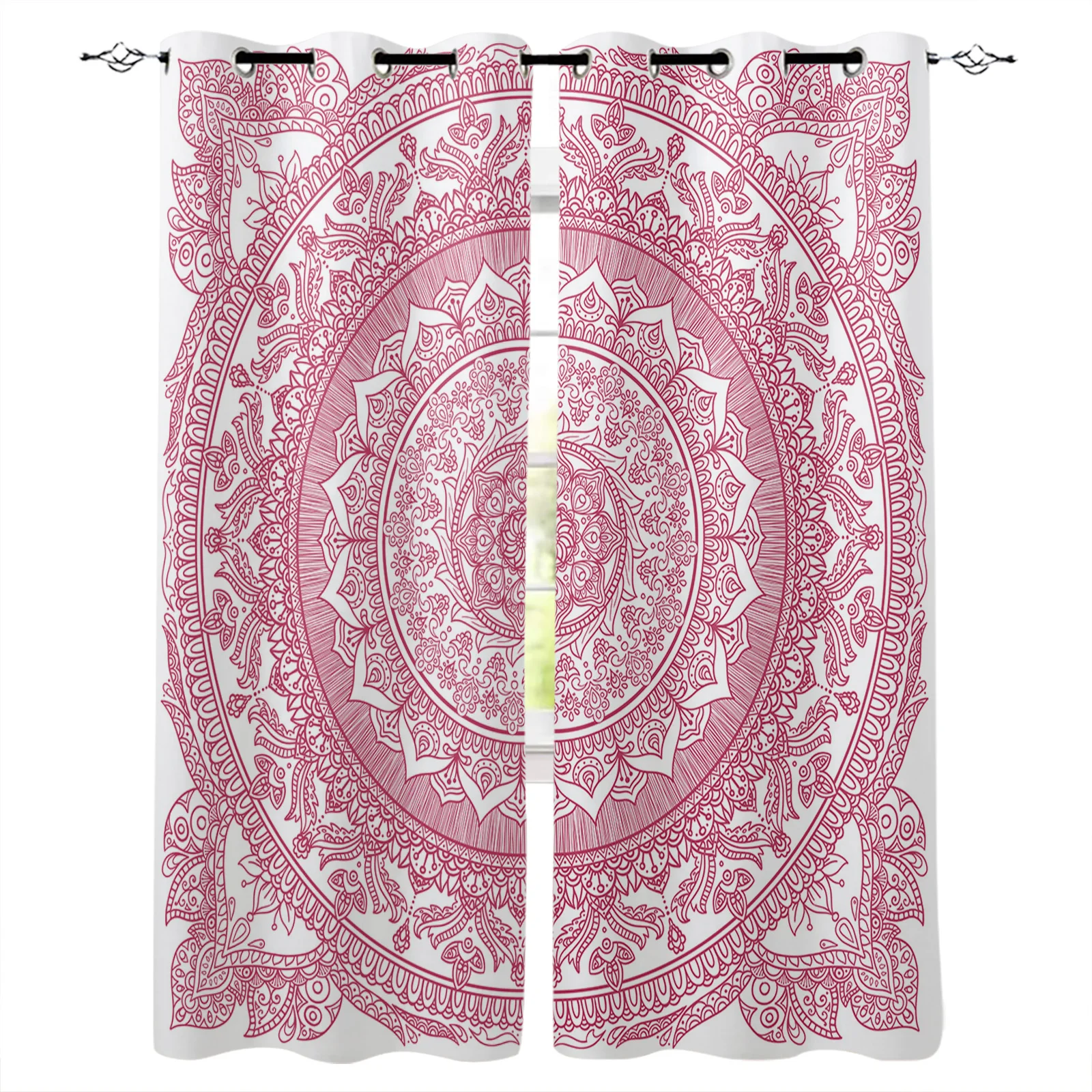 Mandala Retro Pattern Boho Flower Living Room Curtains Kitchen Decorative Window Curtains Kids Bedroom Cortinas Blinds Drapes
Mandala Retro Pattern Boho Flower Living Room Curtains Kitchen Decorative Window Curtains Kids Bedroom Cortinas Blinds Drapes