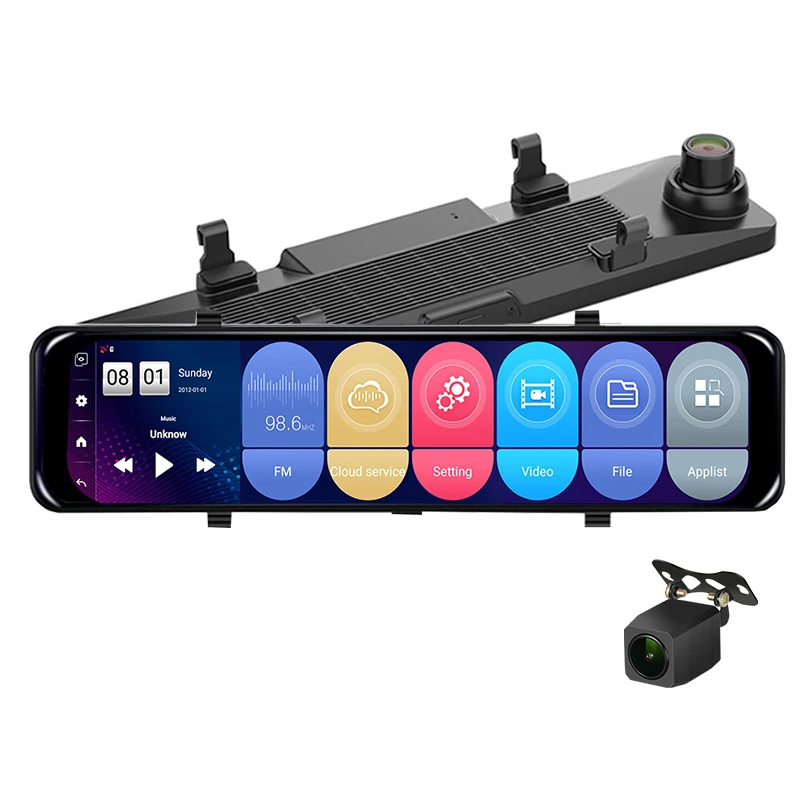 Phisung P70 12inch Android 8.1 ADAS Mirror 4G Car DVR With GPS Navigation and WIFI BT 2G+32G
Phisung P70 12inch Android 8.1 ADAS Mirror 4G Car DVR With GPS Navigation and WIFI BT 2G+32G