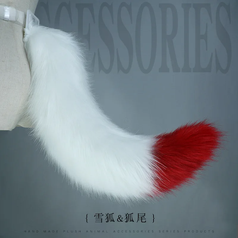 Furry Fox Tail Plush Faux Fur Fox Tail Cosplay Costume Props Double Color JK Girl Halloween Cosplay Accessories Anime Props
Furry Fox Tail Plush Faux Fur Fox Tail Cosplay Costume Props Double Color JK Girl Halloween Cosplay Accessories Anime Props
