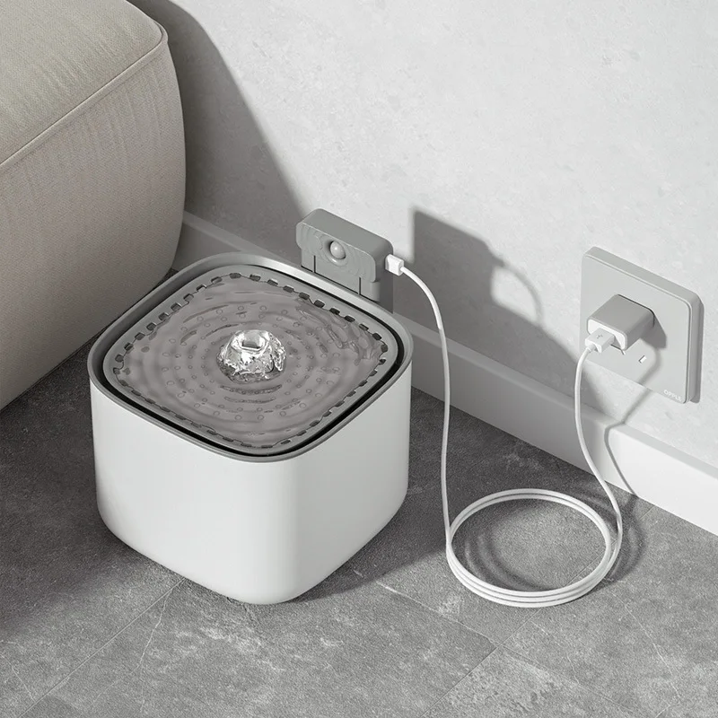 Intelligent Charging Water Fountain Cat Large Capacity Cat Fountain Automatic Filtration Cat Bowl Cycle Living Water Feeder Cats
Intelligent Charging Water Fountain Cat Large Capacity Cat Fountain Automatic Filtration Cat Bowl Cycle Living Water Feeder Cats