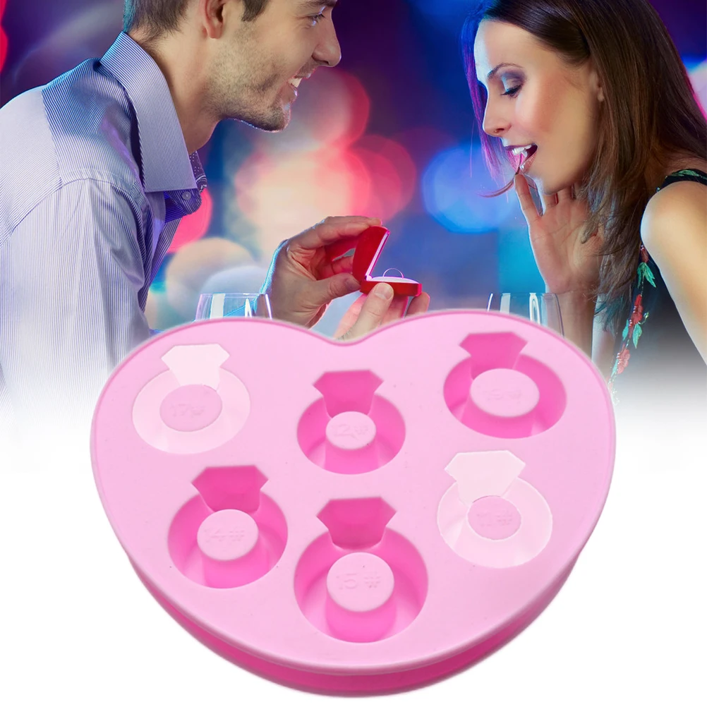 Non-Stick Silicone Chocolate Diamond Ring Molds Baking Tool for DIY Jelly Chocolate and Candy Moulds
Non-Stick Silicone Chocolate Diamond Ring Molds Baking Tool for DIY Jelly Chocolate and Candy Moulds