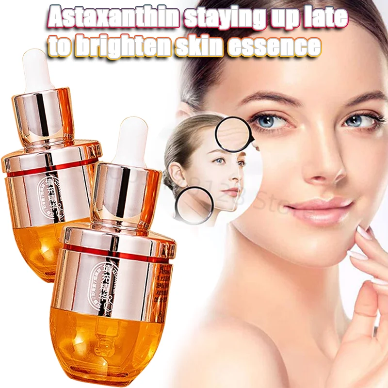 Astaxanthin Staying Up Late Brightening Essence Moisturizing and Hydrating Essence Moisturizing and Firming Anti-aging
Astaxanthin Staying Up Late Brightening Essence Moisturizing and Hydrating Essence Moisturizing and Firming Anti-aging