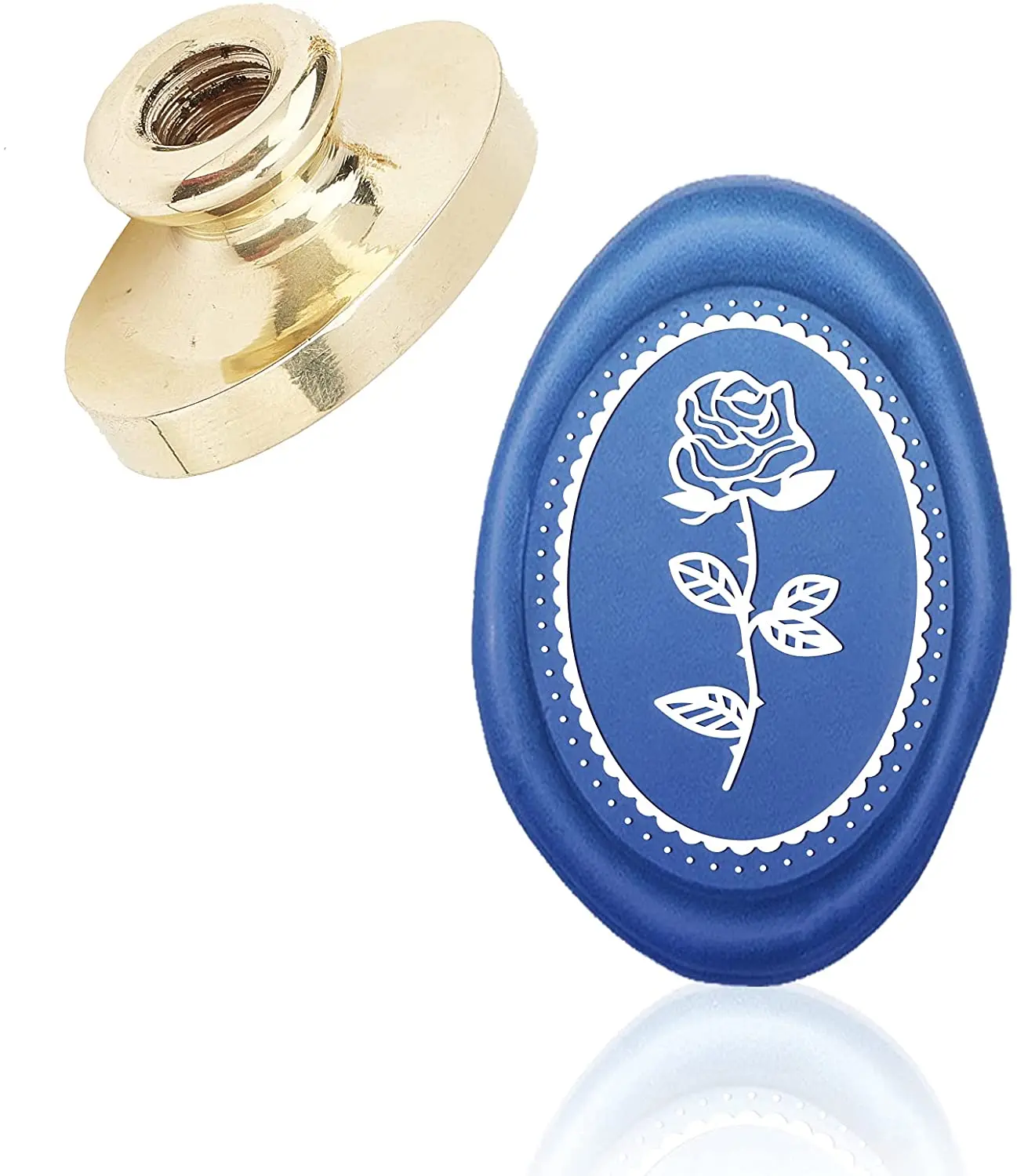 Wax Seal Head Flower Wax Seal Stamp Head Oval Sealing Wax Heads Only No Handle Replacement Brass Head for Envelopes Cards
Wax Seal Head Flower Wax Seal Stamp Head Oval Sealing Wax Heads Only No Handle Replacement Brass Head for Envelopes Cards