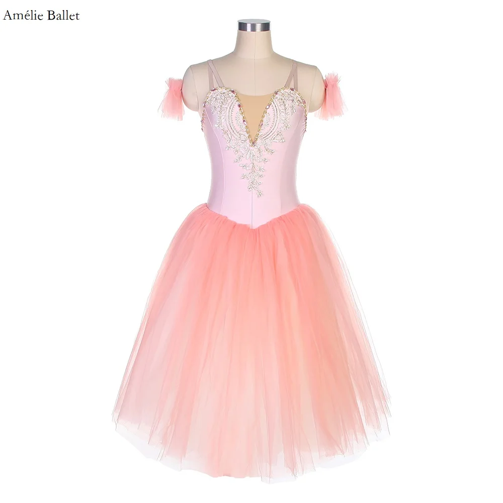 

19834 Girls and Women Romantic Tutu Skirt Spandex Bodice with Layers of Soft Tulle Tutus Ballet Performance Dance Tutu Dress