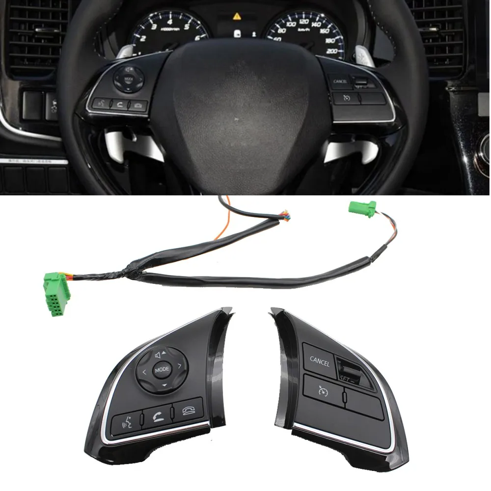 Car Cruise Control and Volume Control Switch Steering Wheel Button for Mitsubishi Outlander 3 L200 ASX Mirage Attrage Space Star
Car Cruise Control and Volume Control Switch Steering Wheel Button for Mitsubishi Outlander 3 L200 ASX Mirage Attrage Space Star