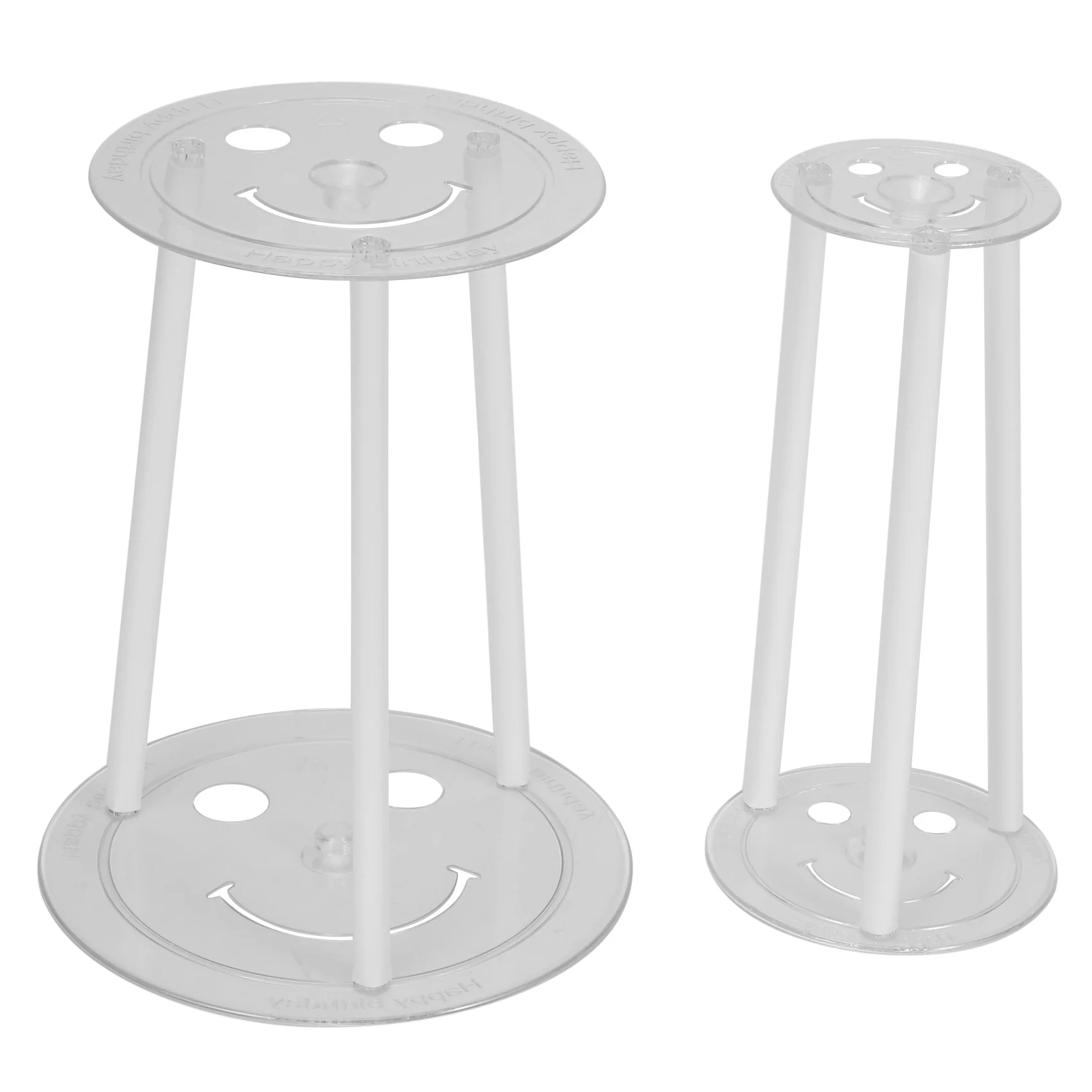 20 Pieces White Plastic Cake Sticks Support Rods with 4 Pieces Cake Separator Plates Cakes and 12 Pieces Clear
20 Pieces White Plastic Cake Sticks Support Rods with 4 Pieces Cake Separator Plates Cakes and 12 Pieces Clear