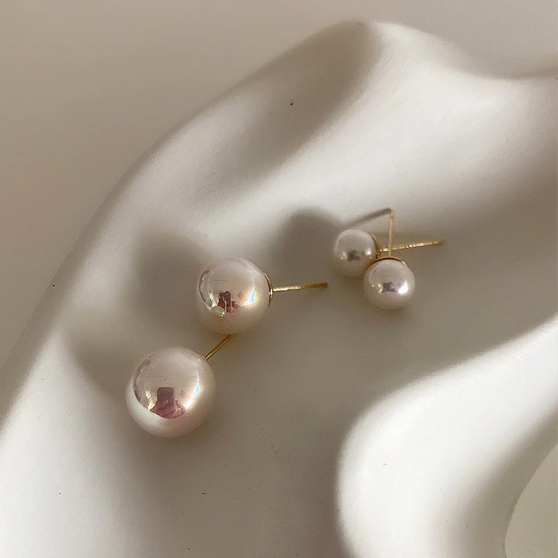 Simple Rainbow AB Color Faux Pearl Drop Earring for Women Oversized Small Pearls Hanging Dangle Earrings Office Lady Jewelry
Simple Rainbow AB Color Faux Pearl Drop Earring for Women Oversized Small Pearls Hanging Dangle Earrings Office Lady Jewelry