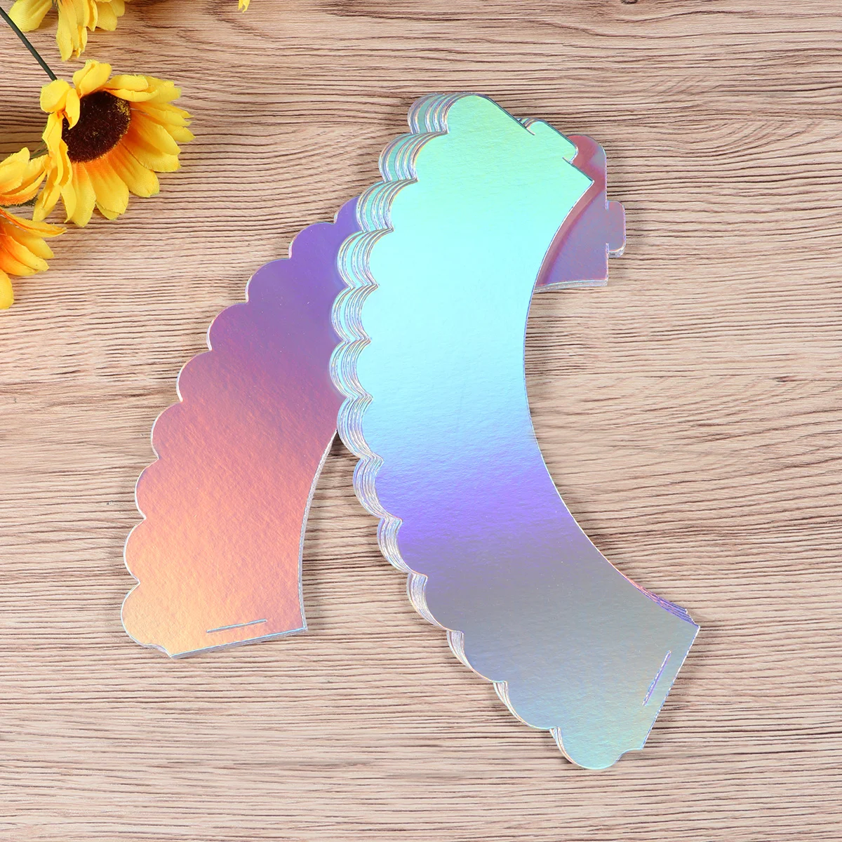 24pcs Iridescent Rainbow Cupcake Wrappers Cupcake Liners Muffins Holder Decoration for Baby Shower Birthday Party
24pcs Iridescent Rainbow Cupcake Wrappers Cupcake Liners Muffins Holder Decoration for Baby Shower Birthday Party