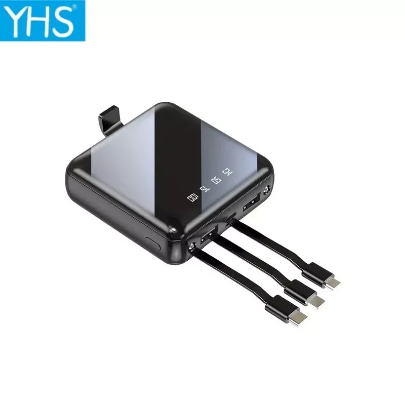 NEW Mini Power Bank 20000mAh Mirror Screen LED Digital Display Powerbank with Cable for iPhone 12 11 Poverbank
NEW Mini Power Bank 20000mAh Mirror Screen LED Digital Display Powerbank with Cable for iPhone 12 11 Poverbank