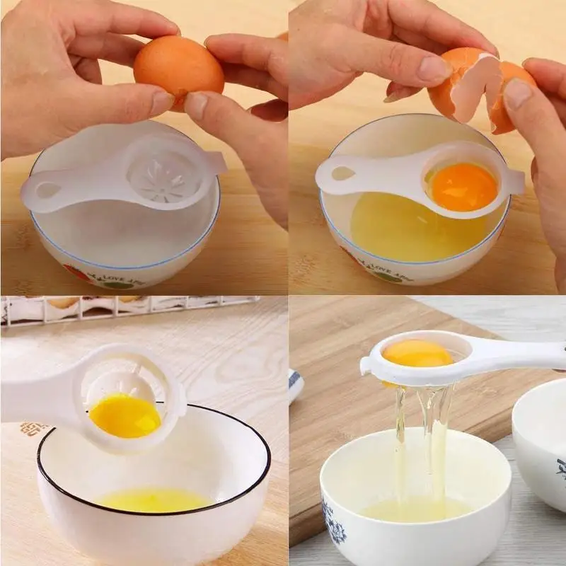 1PCS Egg white separator Kitchen Egg Yolk Separator Tool Protein Egg Divider Yolk Separation White Z6A2
1PCS Egg white separator Kitchen Egg Yolk Separator Tool Protein Egg Divider Yolk Separation White Z6A2