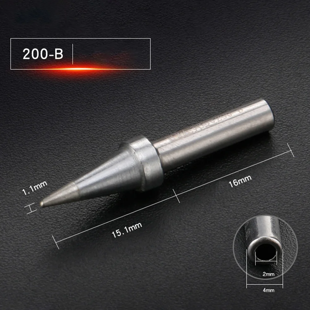 BY200 High Frequency Electric Soldering Iron Tip Sting Perfectly Suitable for Welding SOJ PLCC SOP QFP and More
BY200 High Frequency Electric Soldering Iron Tip Sting Perfectly Suitable for Welding SOJ PLCC SOP QFP and More