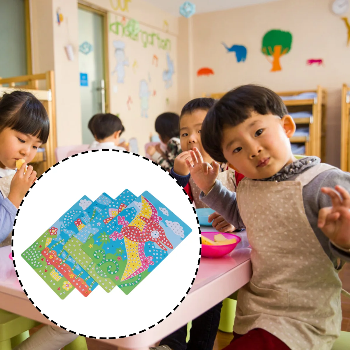 4 Set Mosaic Stickers Dimond Picture Reward Stickers Diamond Mosaic Crafting Sticker Bracket Kids Gemstone Painting Child
4 Set Mosaic Stickers Dimond Picture Reward Stickers Diamond Mosaic Crafting Sticker Bracket Kids Gemstone Painting Child