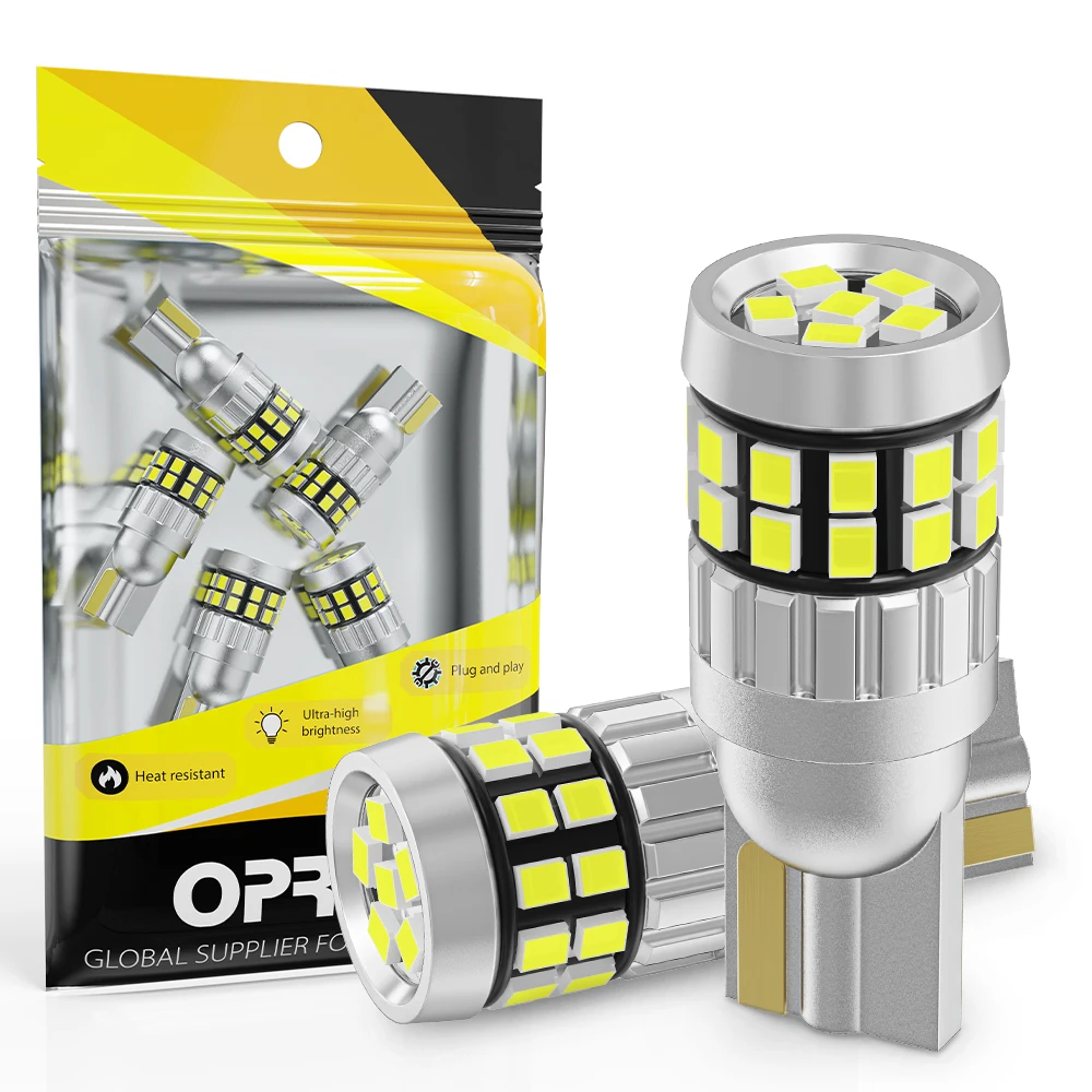 2 шт. W5W LED T10 12 В 24 Лампы для салона автомобиля грузовика 2016 30SMD Canbus Лампа чтения
