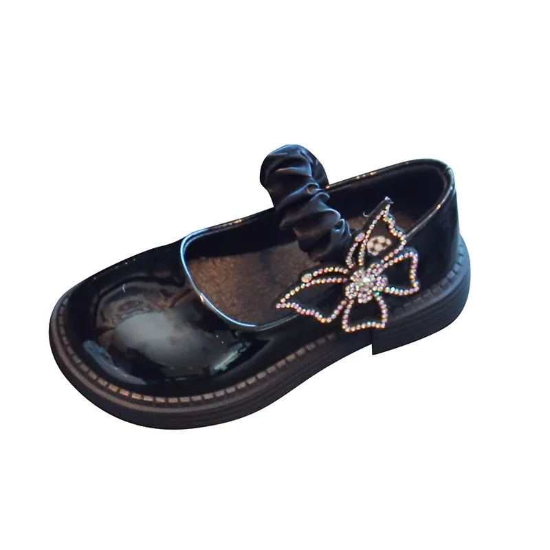 CUZULLAA Kids Girls Spring Autumn Elegant Leather Shoes For Children Girls Rhinestone Butterfly-Knot Casual Shoes Size 26-36
CUZULLAA Kids Girls Spring Autumn Elegant Leather Shoes For Children Girls Rhinestone Butterfly-Knot Casual Shoes Size 26-36