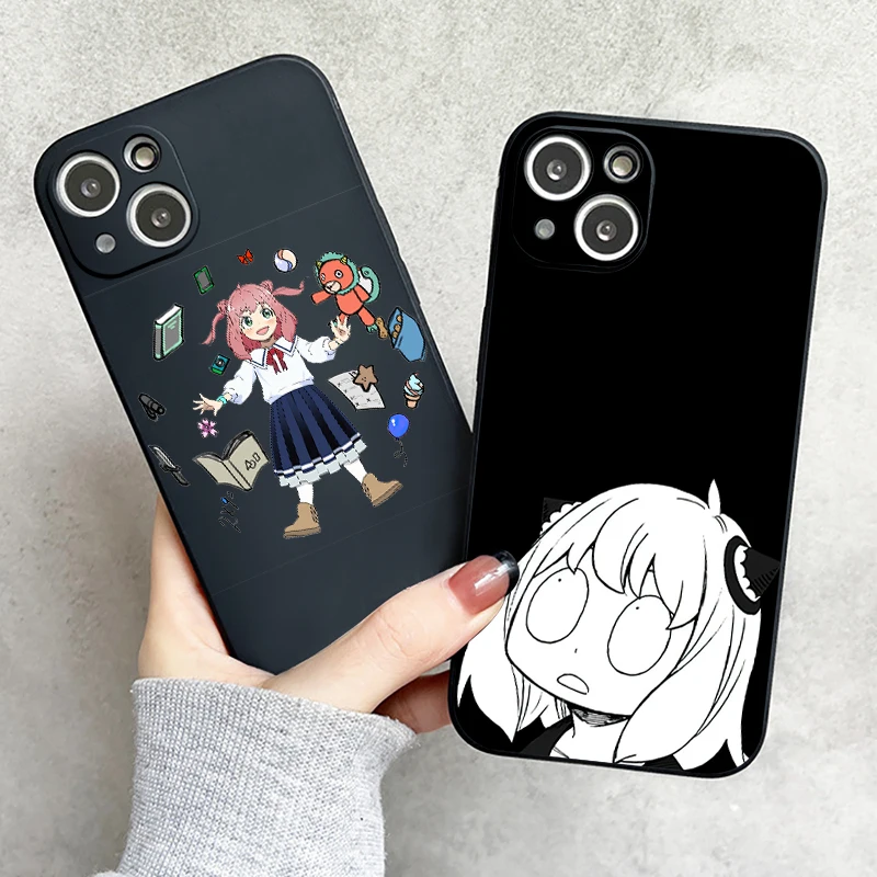 SPY×FAMILY Anime Phone Case For Funda iPhone 11 12 13 Pro Max Mini X XR XS SE 2020 6 7 8 Plus Etui Celular Carcasa Soft Black
SPY×FAMILY Anime Phone Case For Funda iPhone 11 12 13 Pro Max Mini X XR XS SE 2020 6 7 8 Plus Etui Celular Carcasa Soft Black