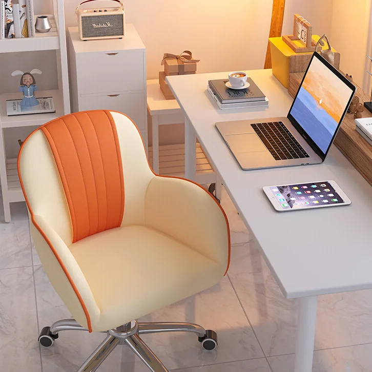 Computer Chair Home Girls' Bedroom Cosmetic Chair Dormitory Study Long-Sitting Desk Chair
Computer Chair Home Girls' Bedroom Cosmetic Chair Dormitory Study Long-Sitting Desk Chair